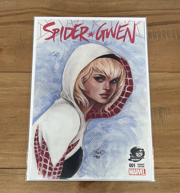 Spider-Gwen #1 Siya Oum Phantom Variant Nm 2015 Marvel Comics Gwen Stacy Asm