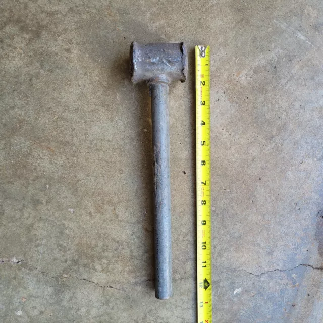 Vintage  LEAD HAMMER 3- 1/2 Lb. Dead Blow Lead Hammer