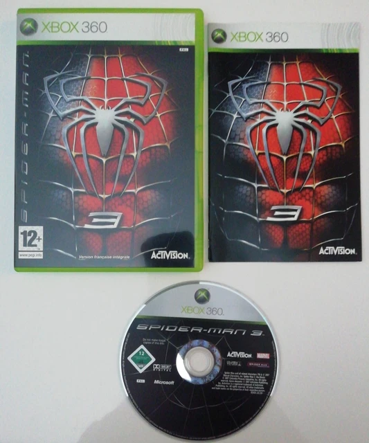 Jeu XBOX 360 Spiderman 3 Complet FR TBE