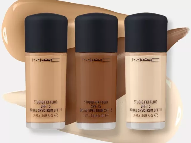 Mac studio fix fluid foundation in assorted shades