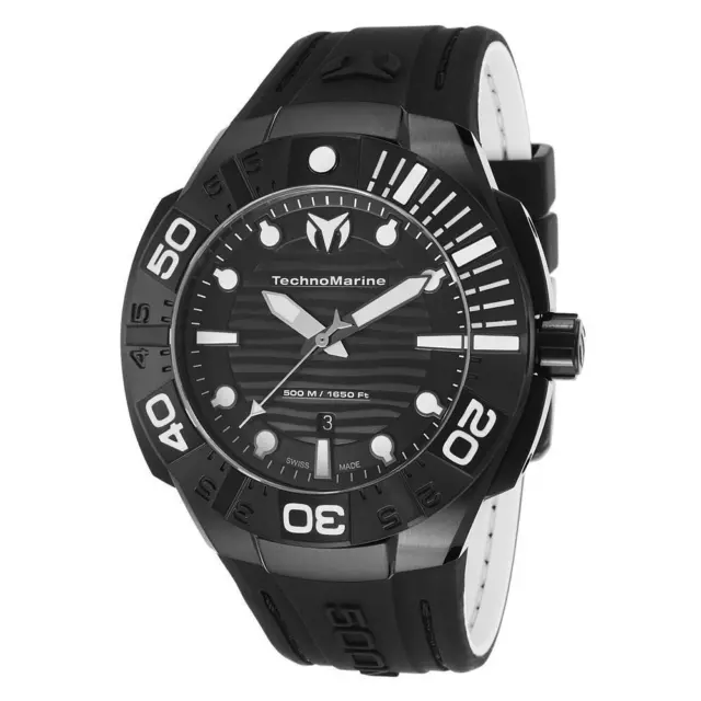 TechnoMarine 513003 Black Reef Swiss Quartz Analog Men's Watch