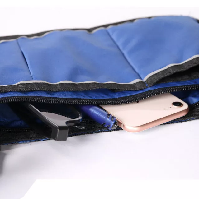 1pc Rollstuhl-Tasche Seitentasche für Armlehne Zubehör Wasserdicht Schwarz Grey 2