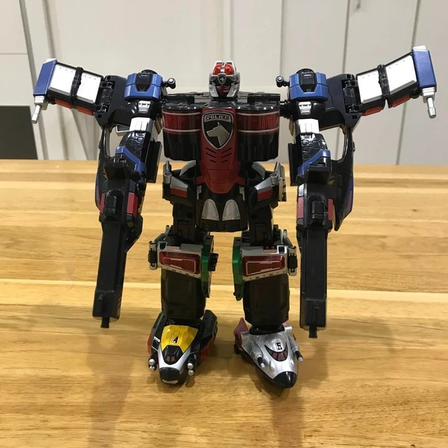 BANDAI POWER RANGERS S.P.D. Dekaranger DX Deka Wing Robo SWAT Megazord ...