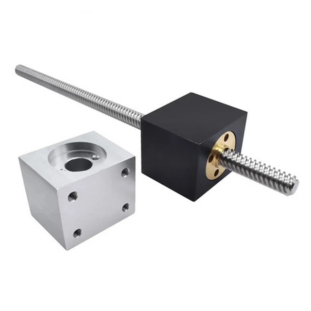 ALUMINIUM TRAPEZOIDAL NUT Block Bracket Housing T8 Lead Screw Rod CNC