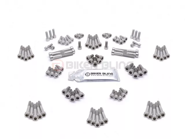 Honda VTX1800C 2007 stainless steel engine casing cover motorcycle bolts kit