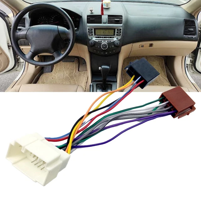 Adaptateur Câblage Audio ISO Pour Honda Et Suzuki - Connecteur Radio Voiture 12V, Compatible Accord, Civic, Swift, Etc. - 12