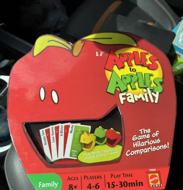Collectors Edition Mattel Apples to Apples To Go Party in a Box Card Game
