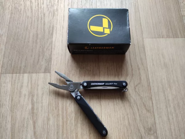 Leatherman Squirt PS4 Schwarz NEU/OVP