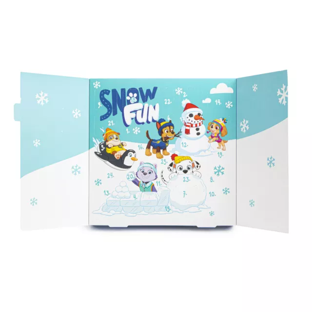 Paw Patrol 25 Days Of Bath Fizz Bubbly Advent Calendar Confetti Christmas Xmas 2