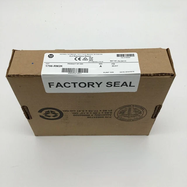1756-RM2K AB CLX Redundancy Module New Sealed Expedited Shipping 1756RM2K