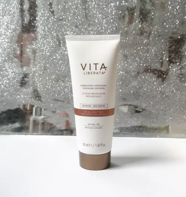 Vita Liberata Fabulous Gradual Tanning Lotion 50ml Travel Size New Unopened