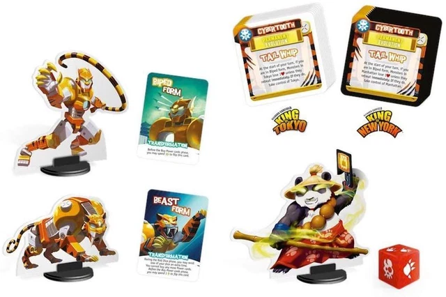 King of Tokyo Cybertooth Monster Pack - Iello