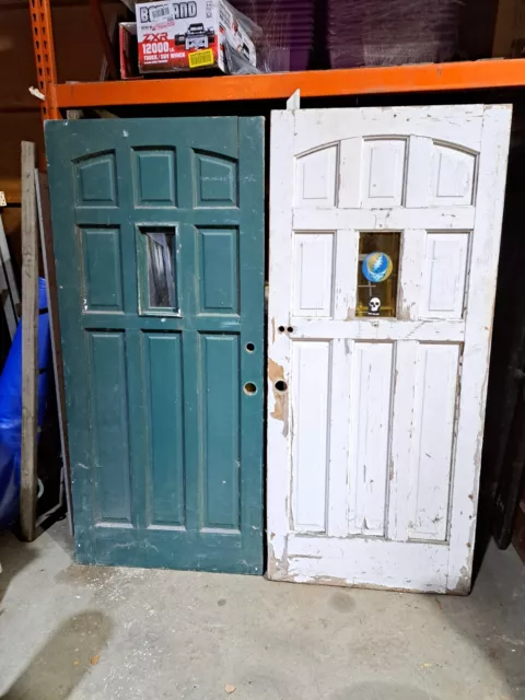 Vintage Wood Panel Doors