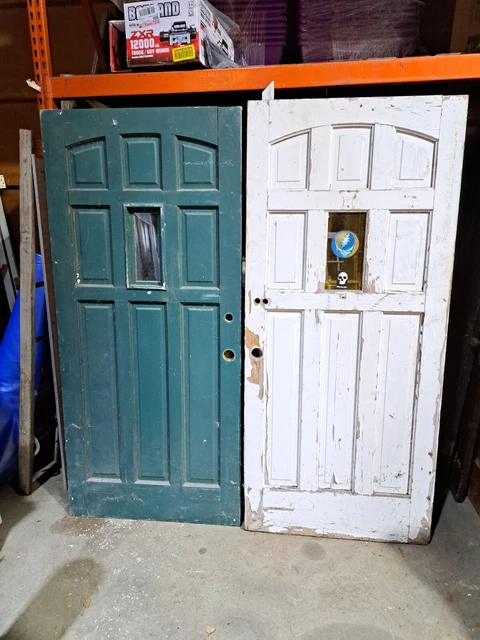 Vintage Wood Panel Doors