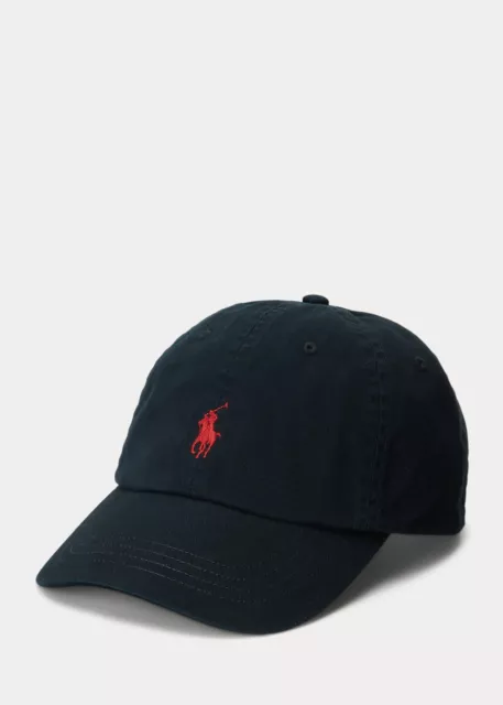 Ralph Lauren Unisex Baseball Cap On Summer Sale Black Colour