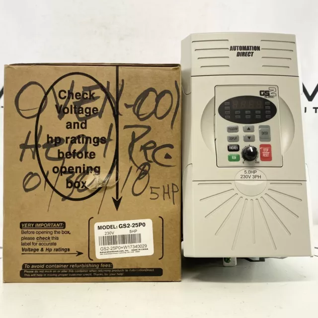 Automation Direct GS2-25P0 GS2 AC Frequenza Guida Vfd USA