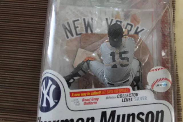 Thurman "The Wall" Munson, Cooperstown 7, Mlb, 139/600, Mcfarlane, N Y Yankees Thurman "The Wall" Munson, Cooperstown 7, Mlb, 139/600, Mcfarlane, N Y Yankees