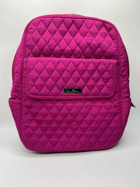 Vera Bradley Solid Passion Pink Small Backpack NWOT