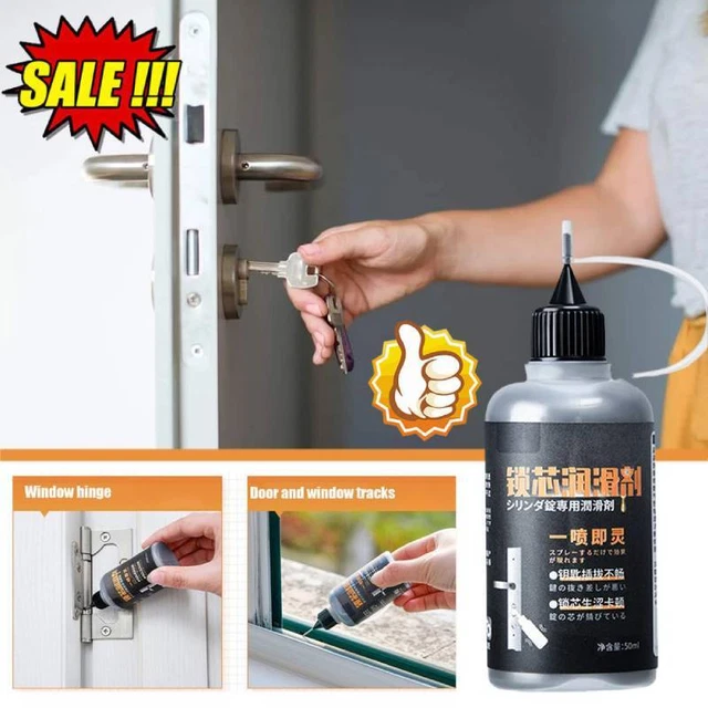 Graphite Powder Lubricant For Hinge Lock Car Padlock Engine Cover -NEW