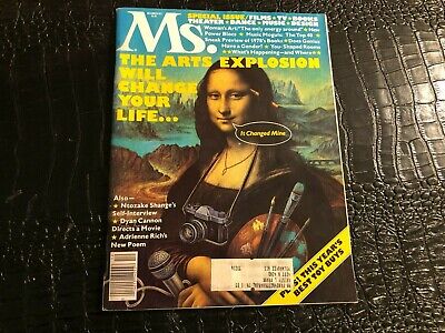 DEC 1977 MS feminist magazine - ARTS EXPLOSION - ENTERTAINMENT