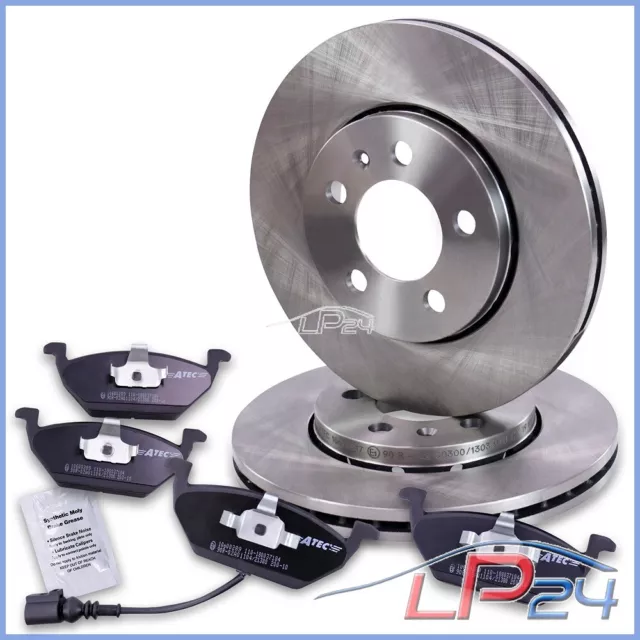 2x DISQUE VENTILÉ Ø256 + 4x PLAQUETTE DE FREIN AVANT POUR AUDI A2 8Z