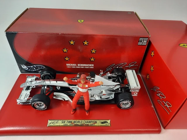 Ferrari F2003 Schumacher WC 2003 1/18 Hotwheels Description - Collection Ferrari F2003 Schumacher WC 2003 1/18 Hotwheels Description - Collection
