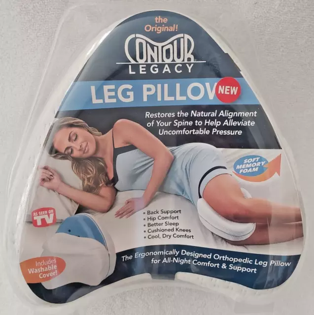 Contour Legacy Leg Pillow Reduce Pressure on Lower Back Knees Back and Pregnancy