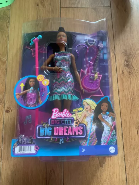 Barbie Big City, Big Dreams Singing “Brooklyn” Barbie Doll with Music and Lights