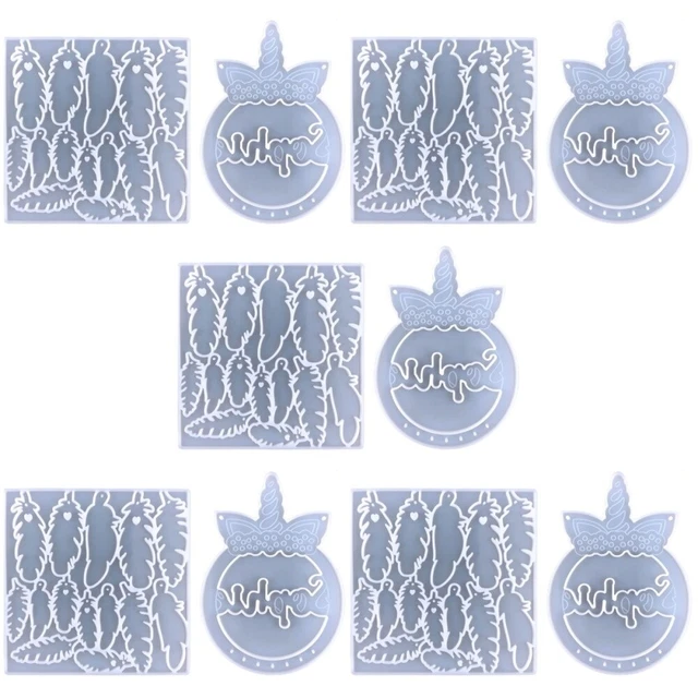 10 PCs DIY Dream Catcher Form Epoxidharz Gussform Form Dream Catcher Making
