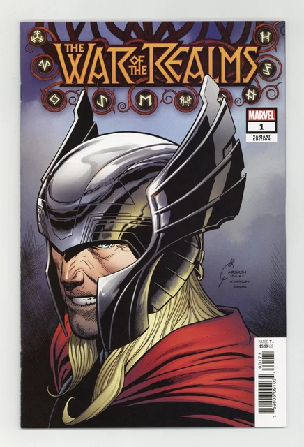 War of the Realms 1D Quesada 1:50 Variant NM- 9.2 2019