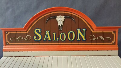 PLAYMOBIL Western - Supporto Giallo Per Insegna Saloon 3461 (B3341) - Ricambio Usato