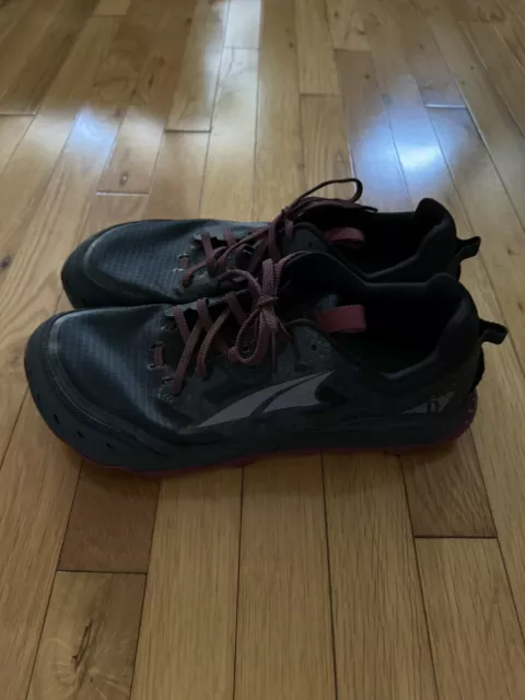 ALTRA LONE PEAK 6 Trail Running Sneakers Mens Size 13 Black $26.50 ...