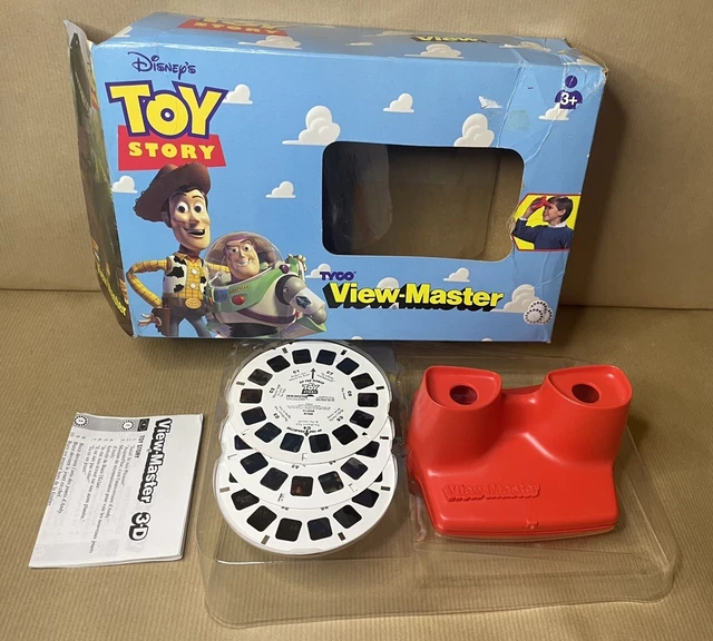 DISNEY TOY STORY 3D View Master With 3 Reels In Original Box Vintage DISNEY TOY STORY 3D View Master With 3 Reels In Original Box Vintage