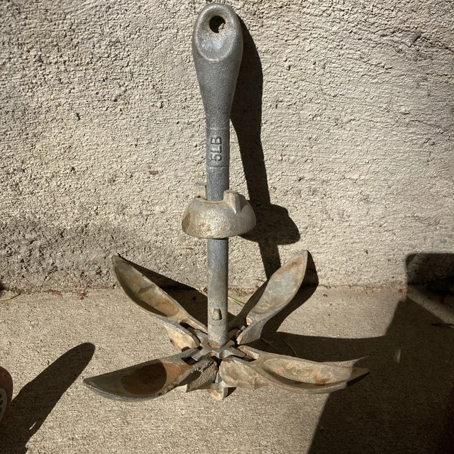 Maritime 5 Lb. Gal. Steel Folding Rock Anchor