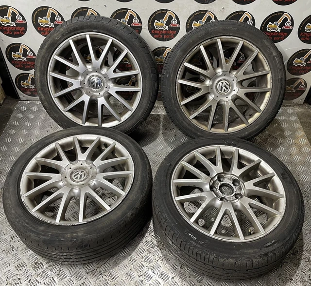 VOLKSWAGEN GOLF MK5 GT 17" Inch Alloy Wheels / 5 Stud / 2007 EUR 351,52