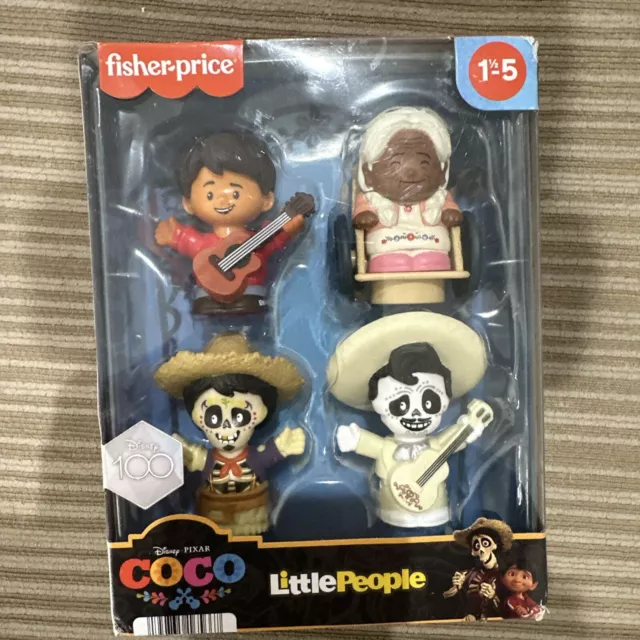 LITTLE PEOPLE DISNEY Coco Figure Pack with Miguel Mama Coco Hector &  Ernesto $25.00 - PicClick