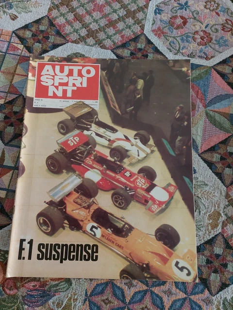 62134 Autosprint a. XI n. 37 1971 - Imola amara - Hill e
