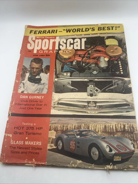 SPORTS CAR GRAPHIC Magazine - May 1965 Issue Vol 5 No 1 $9.75