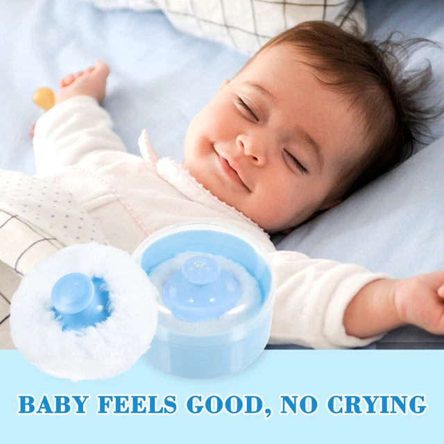 WOMAN BODY POWDER Puff Container Large Body+powder+puff+and+container £