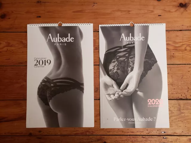 AUBADE - LINGERIE - 2 GRAND CALENDRIER - 2019 et 2020