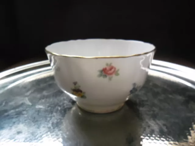 Beautiful Crown Staffordshire Floral Bouquet Bowl