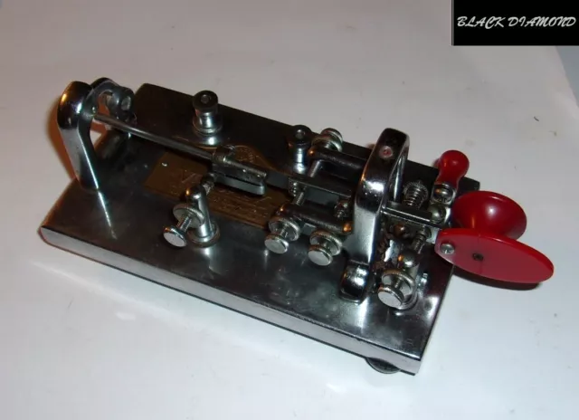 "Telegraph Key CW - Vibroplex Cromo ""Bug"" - leer descripción...