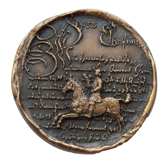 - A. Tukiaine bronze art medal - Nordia 1975, Finland 58 mm, 104 gr