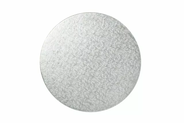 Round Shape Cake Boards Base Drum 12mm thick Premium Finish Strong - 6 Inch