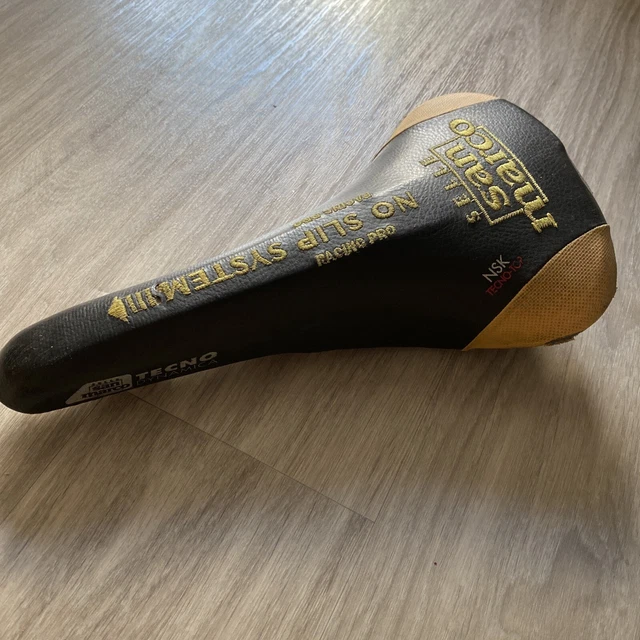 Selle Italia Turbo En Boîte Neuve - NOS - Jaune - Saddle Vélo Route Piste Retro