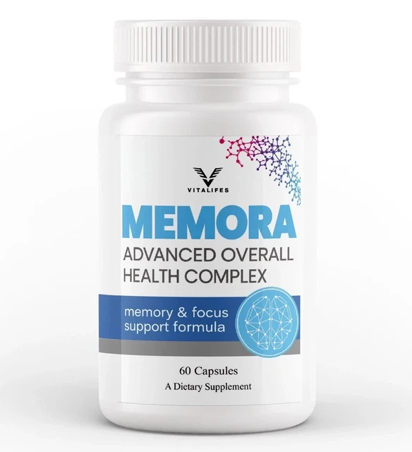 (1 PACK) MEMORA Capsules - Brain Support Supplement for Focus & Memory ...