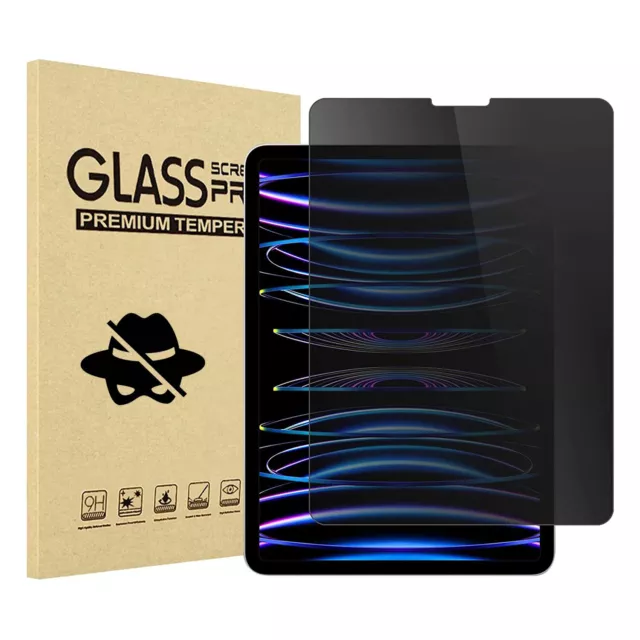 Privacy Screen Protector For iPad 10th 9th 8th 7th Gen Pro 12.9” 11” Air & More