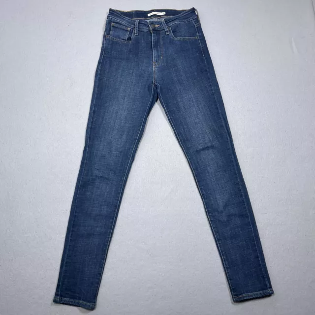 Levi's 721 High Rise Jeans Women's  Size 27  Skinny Medium Wash Inseam 29