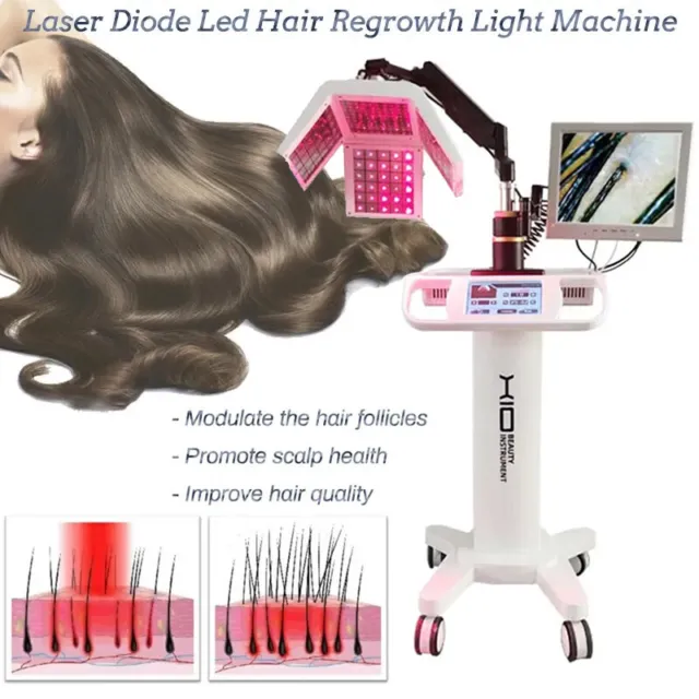 Pro 5IN1 Improve Hair Growth Laser 650NM Diode LED Hair Loss Treatment Machine