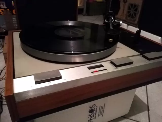 THORENS TD-125 MK II - Rinomato Giradischi -Trazione Cinghia -Testina Shure M104